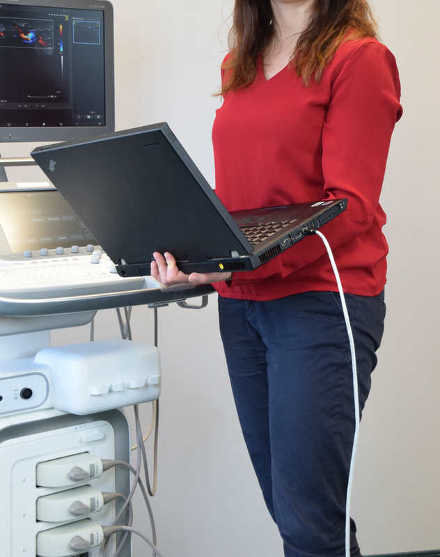 Mitarbeiterin bei IT-Support